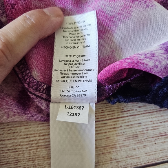 LuLaRoe Multi Color Semi-sheer Duster Size Small - Picture 8 of 10